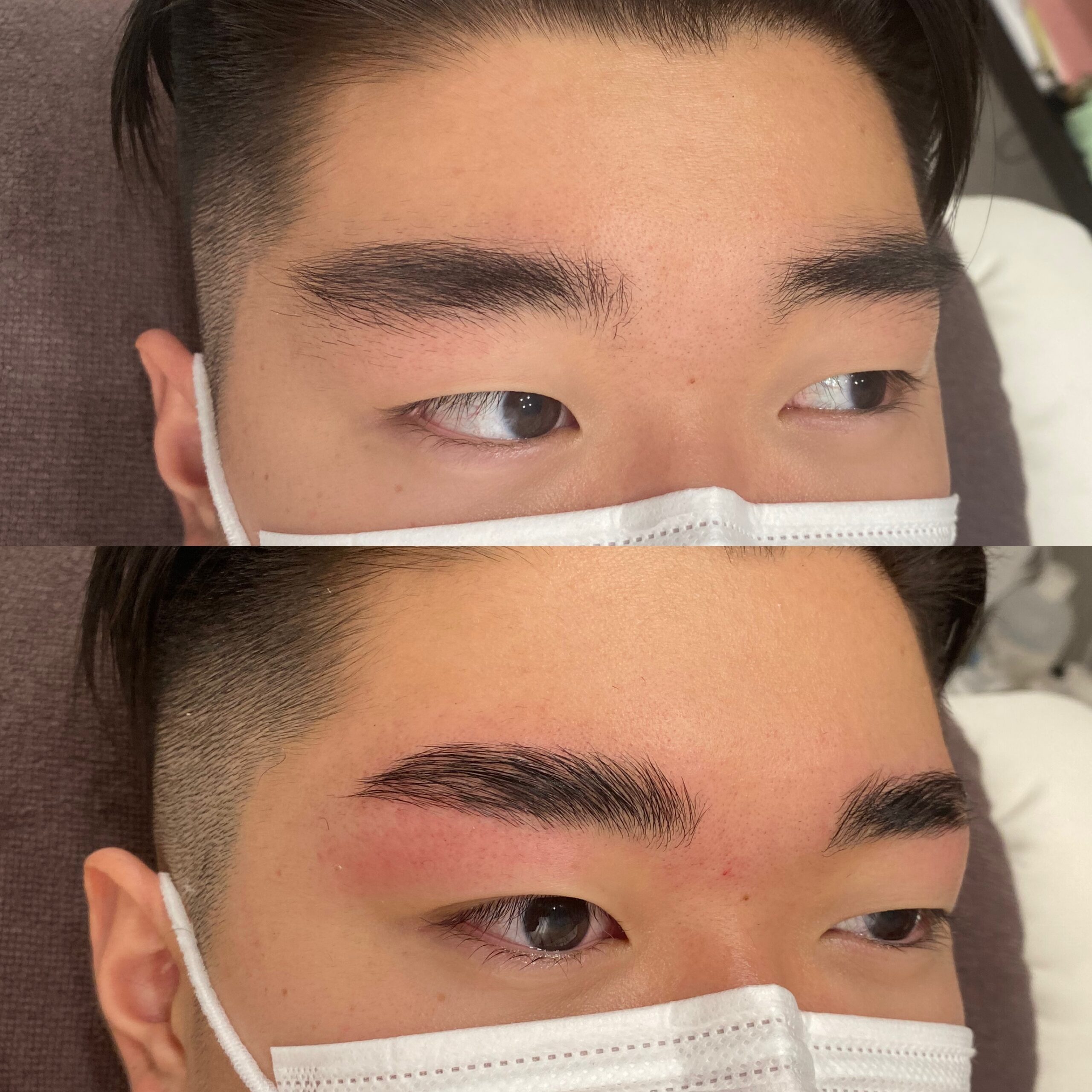 眉毛のクセよ！さようなら〜！ | 福岡赤坂の男性向け眉毛サロン +i.b